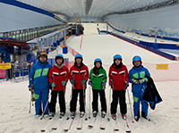 Have a very first taste of skiing in the world's largest indoor ski field in summer (Photo Credit: Cheng Pan-fai; Programme Host: Harbin Institute of Technology)